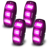 Oracle Underbody RGB+W Wheel Well Rock Light Kit - 4 PCS - ColorSHIFT thumbnail 4