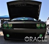 Oracle Dodge Challenger 08-14 LED Fog Halo Kit - UV/Purple thumbnail 5