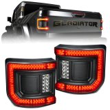 Oracle 2020+ Jeep Gladiator JT Flush Mount LED Tail Lights - Tinted Lens thumbnail 1