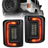 Oracle 07-17 Jeep Wrangler JK Flush Mount LED Tail Lights - Tinted thumbnail 1