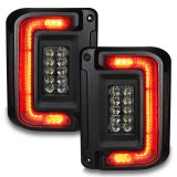 Oracle 07-17 Jeep Wrangler JK Flush Mount LED Tail Lights - Tinted thumbnail 3