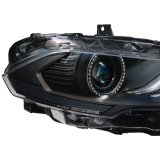 Oracle Lighting 18-23 Ford Mustang Dynamic ColorSHIFT LED Headlights - Black Series thumbnail 4