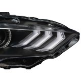 Oracle Lighting 18-23 Ford Mustang Dynamic ColorSHIFT LED Headlights - Black Series thumbnail 6