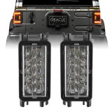 Oracle 2018+ Jeep Wrangler JL Dual Function Reverse LED Flush Taillight - Amber/White thumbnail 2