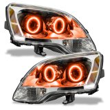 Oracle Lighting 08-12 GMC Acadia Non-HID Pre-Assembled LED Halo Headlights -Amber thumbnail 2
