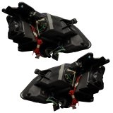 Oracle Lighting 08-12 GMC Acadia Non-HID Pre-Assembled LED Halo Headlights -Amber thumbnail 7