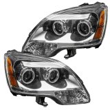 Oracle Lighting 08-12 GMC Acadia Non-HID Pre-Assembled LED Halo Headlights -Amber thumbnail 8