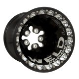 Weld Racing Delta-1 Black Anodized Wheels 16x16 Wheel, Delta-1, Aluminum, Matte Black, 16 in. x 16.0 in., 5 x 4.75 in. Bolt Circle, 5.000 in. Backspace, Each thumbnail 1