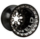 Weld Racing Delta-1 Black Anodized Wheels 16x16 Wheel, Delta-1, Aluminum, Matte Black, 16 in. x 16.0 in., 5 x 4.75 in. Bolt Circle, 5.000 in. Backspace, Each thumbnail 2