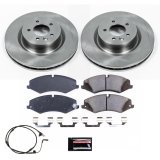 PowerStop Z17 Evolution Plus Stock Replacement Brake Kits KOE6227 Pads and Rotors, Autospecialty, Solid Surface, Iron, Natural, 14.170 in./13.780 in. Diameter, Ceramic Pads, Kit thumbnail 8