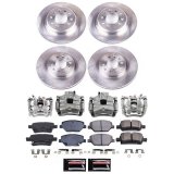 PowerStop Z17 Evolution Plus Stock Replacement Brake Kits with Calipers for 2018-2020 REGAL TOURX - KCOE7557 AUTOSPECIALTY KIT W/CALS, Buick Regal TourX 2018-2020, Front and Rear thumbnail 2