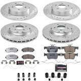 PowerStop Z26 Street Warrior Brake Upgrade Kits K8944-26 STREET BRAKE KIT, Acura TLX 2021-2025, Front and Rear thumbnail 6