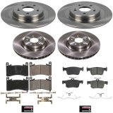 PowerStop Z17 Evolution Plus Stock Replacement Brake Kits KOE8945 AUTOSPECIALTY BRAKE KIT, Acura TLX 2021-2025, Front and Rear thumbnail 1