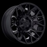 Fuel Off-Road Twitch D772 Matte Black Wheels 22x10 WHEEL, 22X10 6X135/5.5 BLK-OUT -18MM thumbnail 1