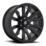 Fuel Off-Road Blitz D675 Gloss Black Wheels 18x9 Wheels, D675, 18 x 9, Aluminum, Black, 8 x 170mm Bolt Pattern, +20mm Offset, 4.530 in. Backspace, Each thumbnail 1