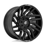 Fuel Off-Road Typhoon D776 Gloss Black Wheels 22x10 Wheels, D776, 22x10, Aluminum, 1-Pc., Black, Gloss, 6 x 132mm/6 x 139.7mm/6 x 5.5 Bolt Pattern, -18mm Offset, Conical Lug, 2,500 lbs., Each thumbnail 1