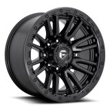 Fuel Off-Road Rebel D679 Matte Black Wheels 20x9 Wheels, D679, 20 x 9, Aluminum, Black, 6 x 139.7mm Bolt Pattern, +20mm Offset, 5.790 in. Backspace, Each thumbnail 1