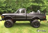 Fuel Off-Road Hostage D531 Series Matte Black Wheels 17x8.5 Wheels, Hostage, 5x4.5 5x120 BD 6.20/38 72.6, BD -Matte BLK thumbnail 2