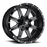 Fuel Off-Road Maverick D610 Series Gloss Black Wheels with Milled Accents 20x10 Wheel, Maverick, 20 x 10, Aluminum, Black, Accents, 8 x 170mm Bolt Pattern, -18mm Offset, 4.790 in. Backspace, Each thumbnail 2