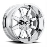 Fuel Off-Road Maverick D536 Series Chrome Wheels 22x9.5 Wheel, Maverick, 22 x 9.5, Aluminum, Chrome, 6 x 135mm Bolt Pattern, +20mm Offset, 6.040 in. Backspace, Each thumbnail 1