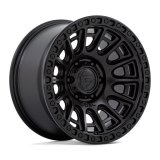 Fuel Off-Road Cycle D832 Blackout Wheels 17x8.5 Wheels, D832, Aluminum, Finish, 17 in. x 8.5 in., 6 x 135mm Bolt Circle, 5.73 in. Backspace, Each thumbnail 1