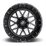 Fuel Off-Road Stroke D611 Series Gloss Black Wheels with Milled Accents 20x9 Wheels, Stroke, 6x1356x5.5 NBL5.00 01 106.3, NBL-Gloss BLK MIL thumbnail 5