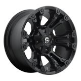 Fuel Off-Road Vapor D560 Matte Black Wheels 20x9 Wheel, D560, Aluminum, Black, 20 in. x 9.0 in., 8 x 180mm, 5.000 in. Backspace, Each thumbnail 1