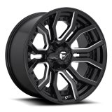 Fuel Off-Road Rage D711 Gloss Black Wheels with Milled Accents 22x10 RAGE 22X10 6X135/5.5 106.1 NBL -18MM thumbnail 1