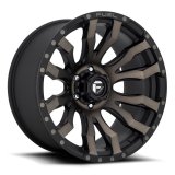 Fuel Off-Road Blitz D674 Matte Black Wheels with Dark Tinted Machined Accents 18x9 Wheels, D674, 18 x 9, Aluminum, Black, Tint Accents, 8 x 165.1mm Bolt Pattern, +20mm Offset, 5.790 in. Backspace, Each thumbnail 1