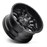 Fuel Off-Road Sledge D596 Series Matte Black Wheels with Gloss Lip 20x9 Wheels, Sledge, 5x4.55x120 BLD6.37 35 72.6, BLD-Gloss BLK thumbnail 3