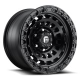 Fuel Off-Road Zephyr D633 Matte Black Wheels 17x9 Wheel, Zephyr, 17 x 9, Black, 6 x 135mm Bolt Pattern, -12mm Offset, 4.530 in. Backspace, Each thumbnail 1