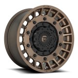 Fuel Off-Road Militia D725 Matte Bronze Wheels with Black Accents 17x9 MILITIA 6x135.00/6x139.70 MATTE BRONZE & BLACK (-12 mm) thumbnail 1