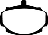 EBC Redstuff Ceramic Brake Pads DP3107C Pads, Redstuff, Ceramic, Front, MG, Saab, Set thumbnail 3