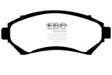 EBC Yellowstuff Brake Pads DP41100R Pads, Yellowstuff, Aramid Fiber, Front, Buick, Chevy, Oldsmobile, Pontiac, Saturn, Set thumbnail 3