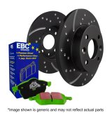 EBC Stage 10 Kits GreenStuff Brake Pads and GD Rotors for 2016-2020 V60 - S10KF1725 Disc Pad Rotor Kit thumbnail 2