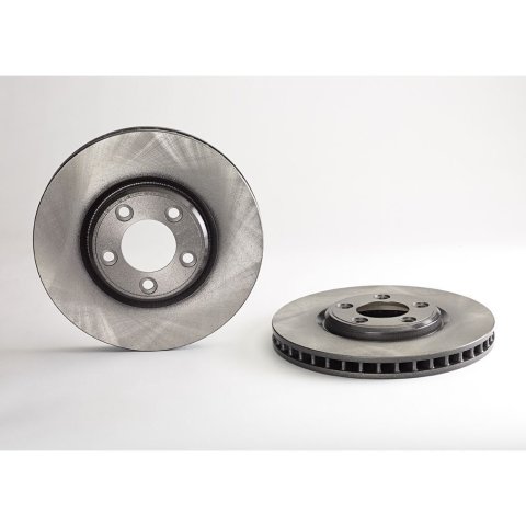Brembo Premium UV Coated Brake Rotors 09.7910.11 Rotor, Brembo, Vented, Solid Surface, 11.81 in. Diameter, Iron, UV-Coated, Ford, Each