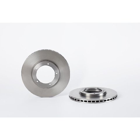 Brembo Premium UV Coated Brake Rotors 09.5782.10 Rotor, Brembo, Vented, Solid Surface, 11.12 in. Diameter, Iron, UV-Coated, Porsche, Each