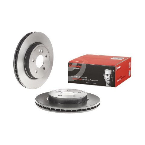 Brembo Premium UV Coated Brake Rotors 09.7823.11 Rotor, Brembo, Vented, Solid Surface, 11.93 in. Diameter, Iron, UV-Coated, Mercedes-Benz, Each