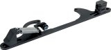 Allstar Performance Adjustable Throttle Brackets with Return Springs ALL54225 Cable Bracket, Adjustable, Edelbrock or 4150 Carburetor Base Mounting Style, Aluminum, Black, Springs, Kit thumbnail 1