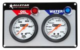 Allstar Performance Gauge Panel Kits ALL80090 Kit, Analog, Console, 2 5/8 in., Water Temperature, Oil Pressure, Kit thumbnail 2
