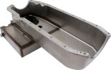 Allstar Performance 6 qt. Claimer Oil Pans ALL26133 Pan, Steel, Natural, qt., Chevy, Small Block, Each thumbnail 1
