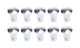 Allstar Performance Oval Head Button Fasteners ALL19276 Quick Fasteners, Fastener Head, Aluminum, Flush Slotted, 0.500 in., Set of 10 thumbnail 2
