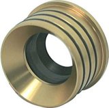 Allstar Performance Ford 9 in. Axle Housing Seals ALL72104 Seal, 2.500 in OD, 1/4 in Wall, 3 in Tube, Gold, in, Each thumbnail 1