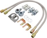 Allstar Performance Brake Line Hose Kits ALL42025 Kit, Metric, Two 15 in. Length Hoses, GM, Kit thumbnail 2