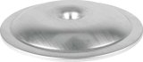 Allstar Performance Air Cleaner Tops ALL25940 Top, Round, Aluminum, Natural, 14 in. Diameter, Each thumbnail 1
