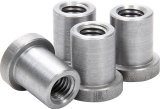 Allstar Performance Weld-On Nuts ALL18552 Nuts, Steel, Natural, 1/2 in.- 13, Set of 4 thumbnail 1
