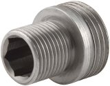 Allstar Performance Oil Filter Adapters ALL92003 Adapter, Filter, Steel, Natural, 3/4-16 in. Thread, Ford Small Block, Each thumbnail 1
