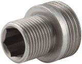 Allstar Performance Oil Filter Adapters ALL92003 Adapter, Filter, Steel, Natural, 3/4-16 in. Thread, Ford Small Block, Each thumbnail 2