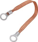 Allstar Performance Ground Straps ALL76330-6 Strap, 12-gauge, Copper, 3/8 in. Ring Terminals, 6.00 in. Length, Each thumbnail 2