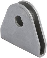 Allstar Performance Chassis Tabs ALL60031 Seat Belt Bracket, Double Sheer, Steel, Weld-On, Each thumbnail 2